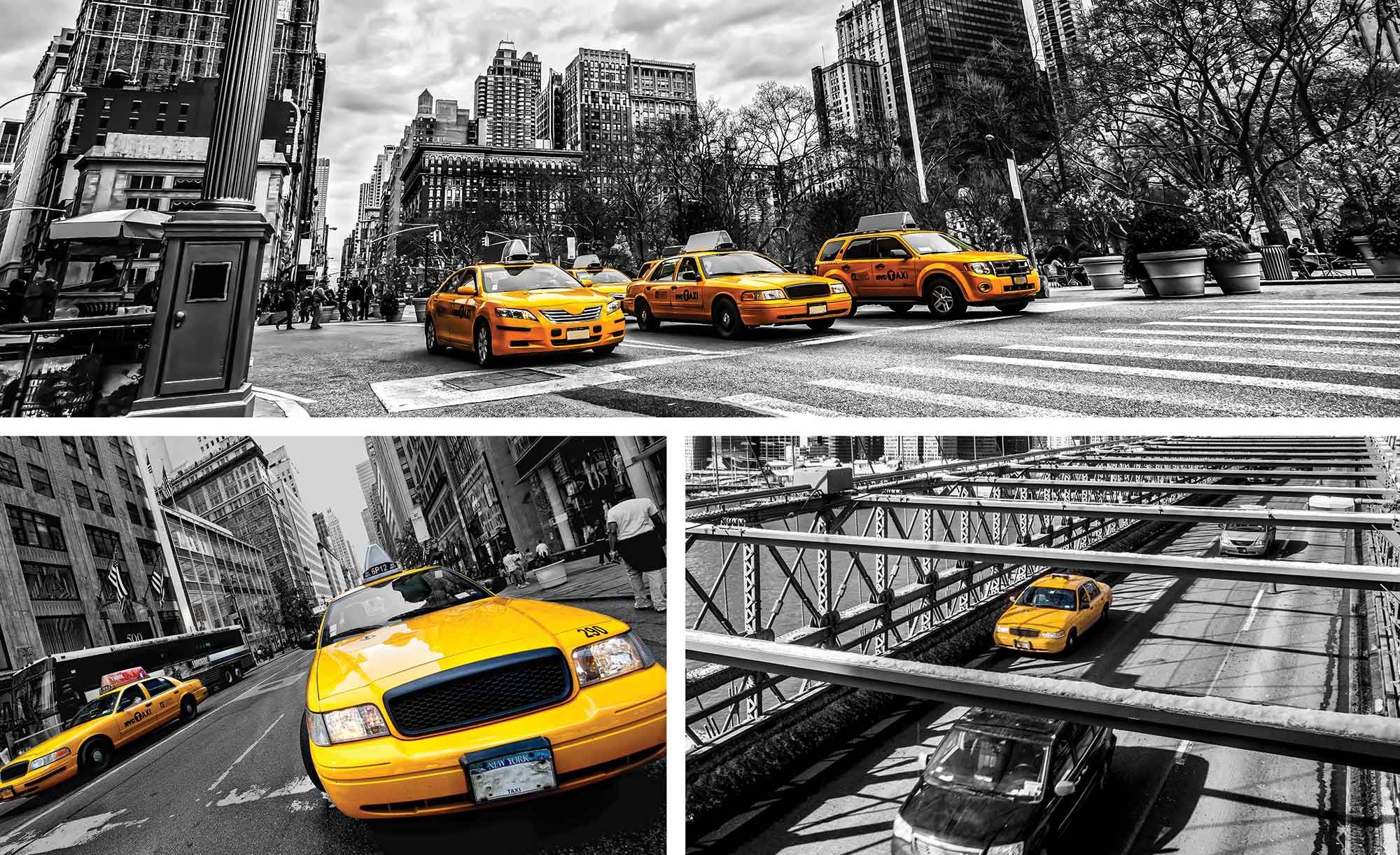 taxis en la ciudad